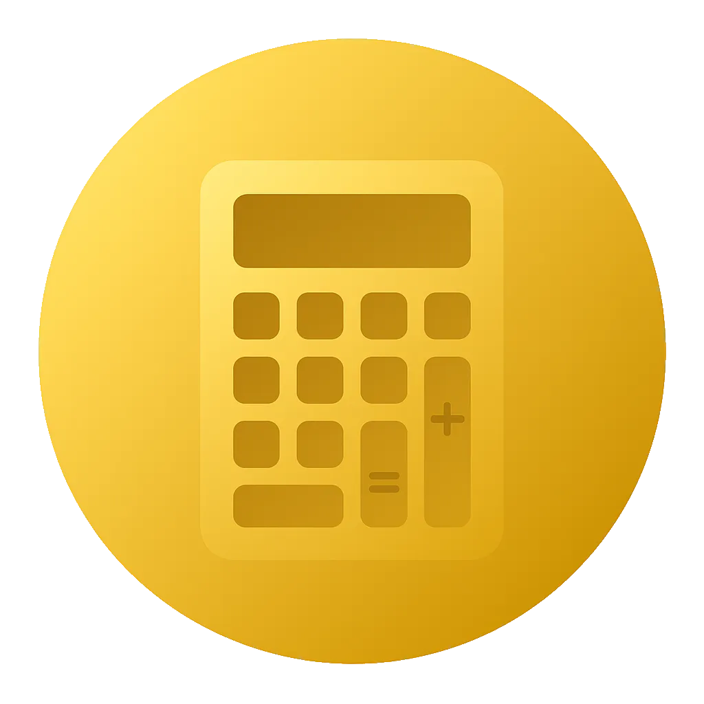 Golden Calculator tool interface