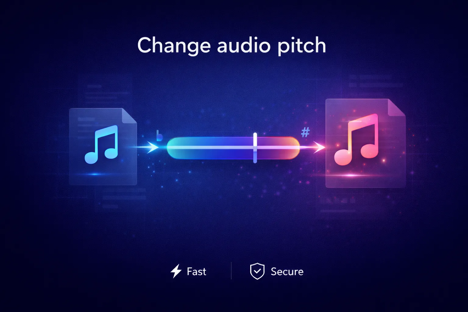 Change Audio Pitch