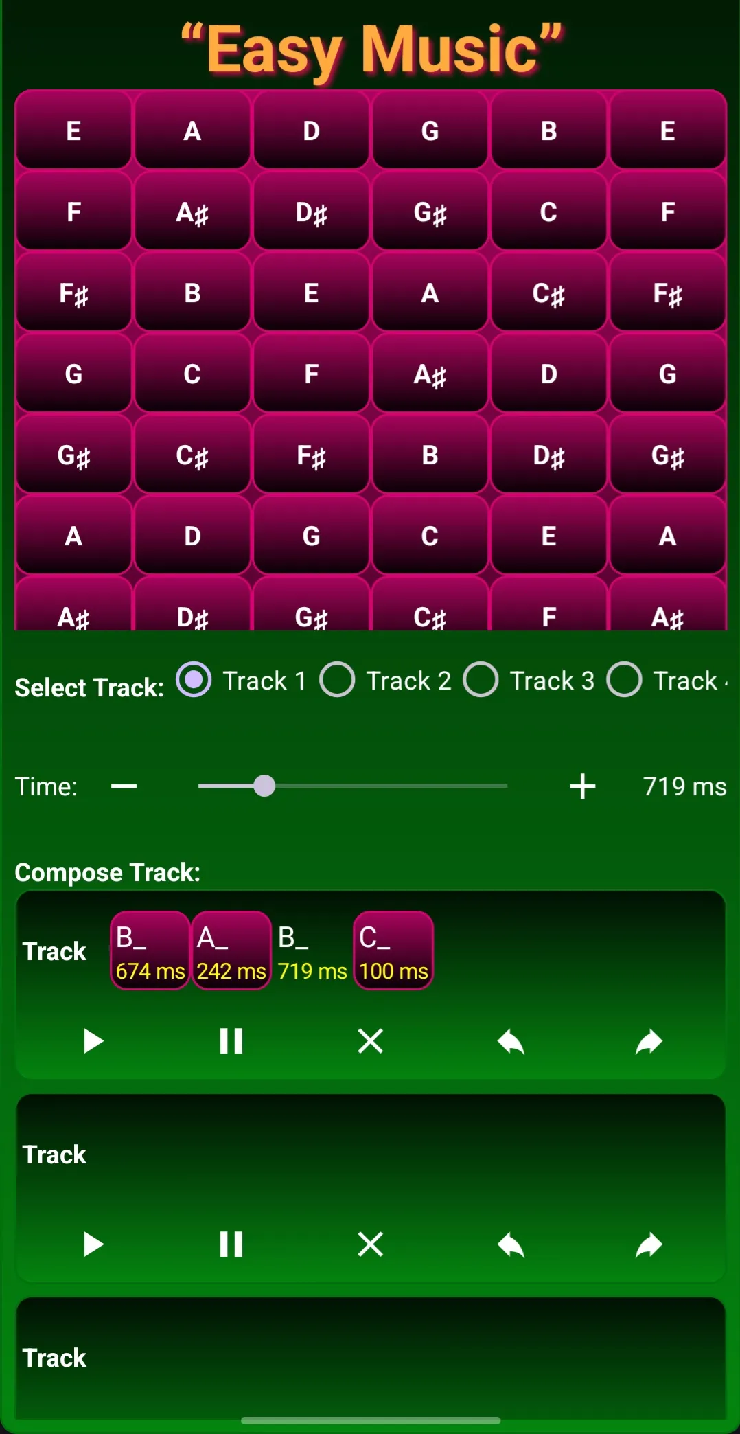 Easy Music Screenshot 1