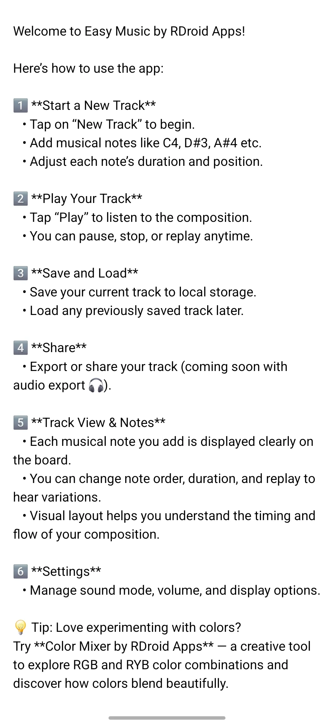 Easy Music Screenshot 3