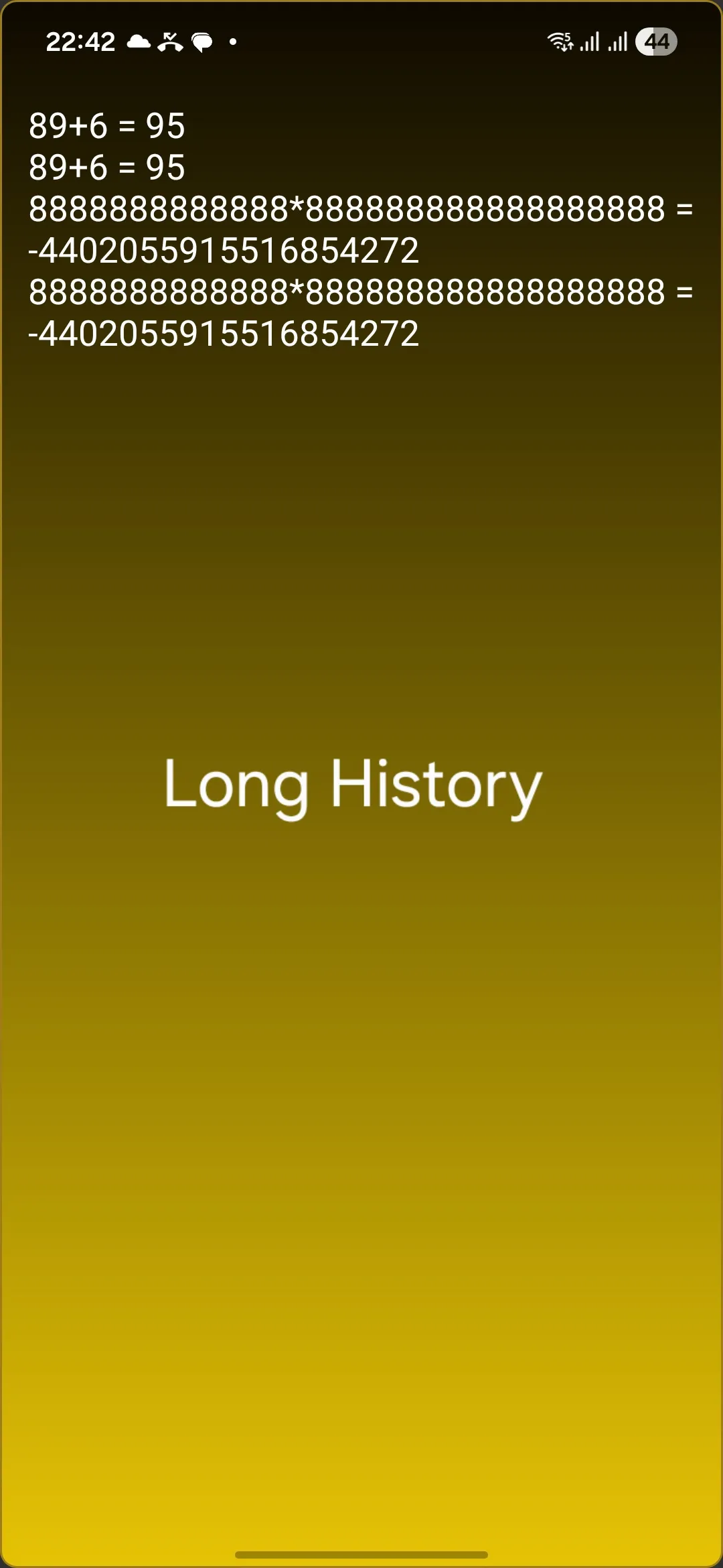 Golden Calc Screenshot 3