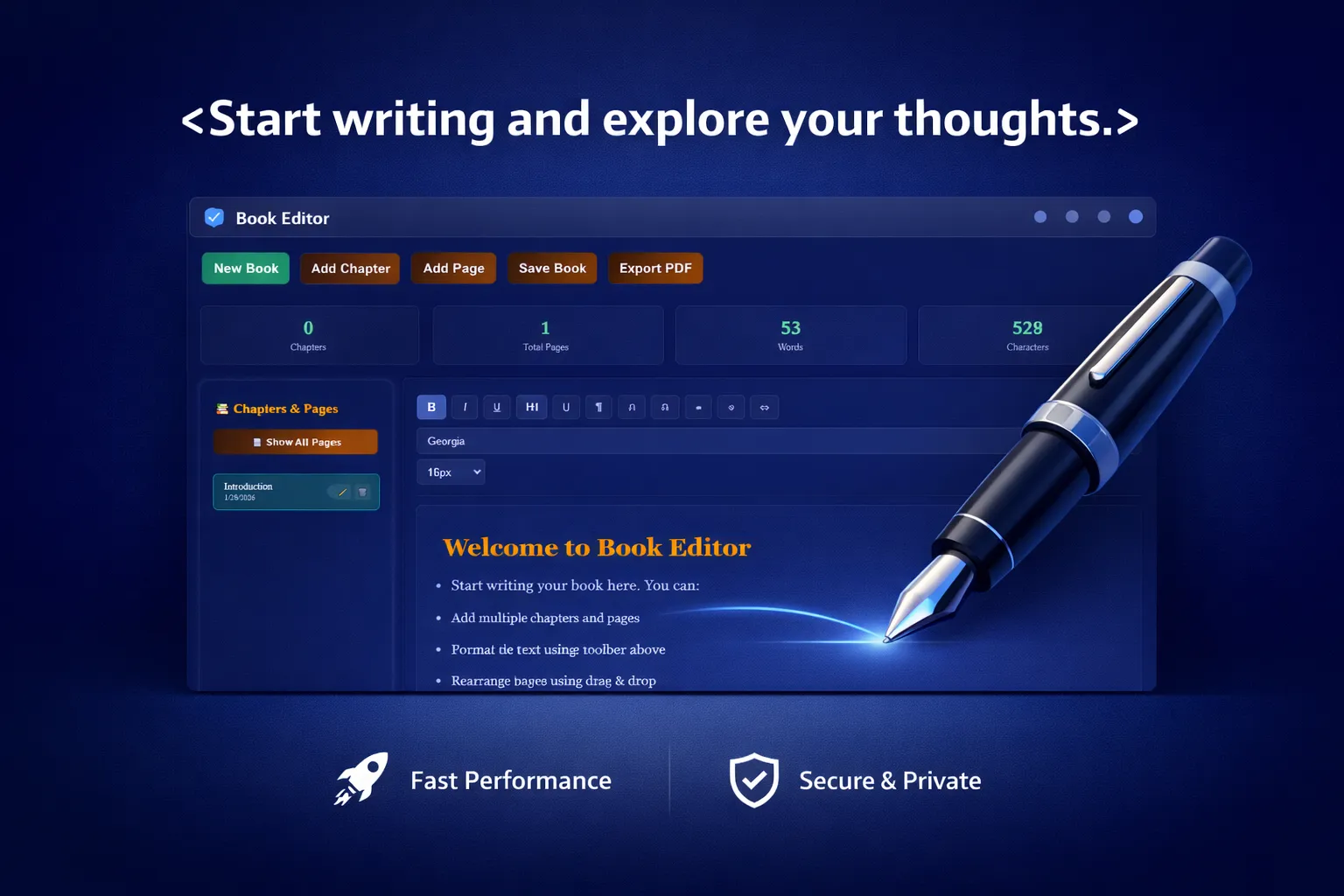 Compress PDF tool interface
