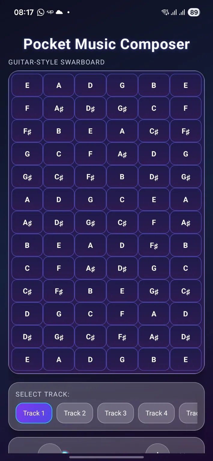 Pocket Music Composer Screenshot 1