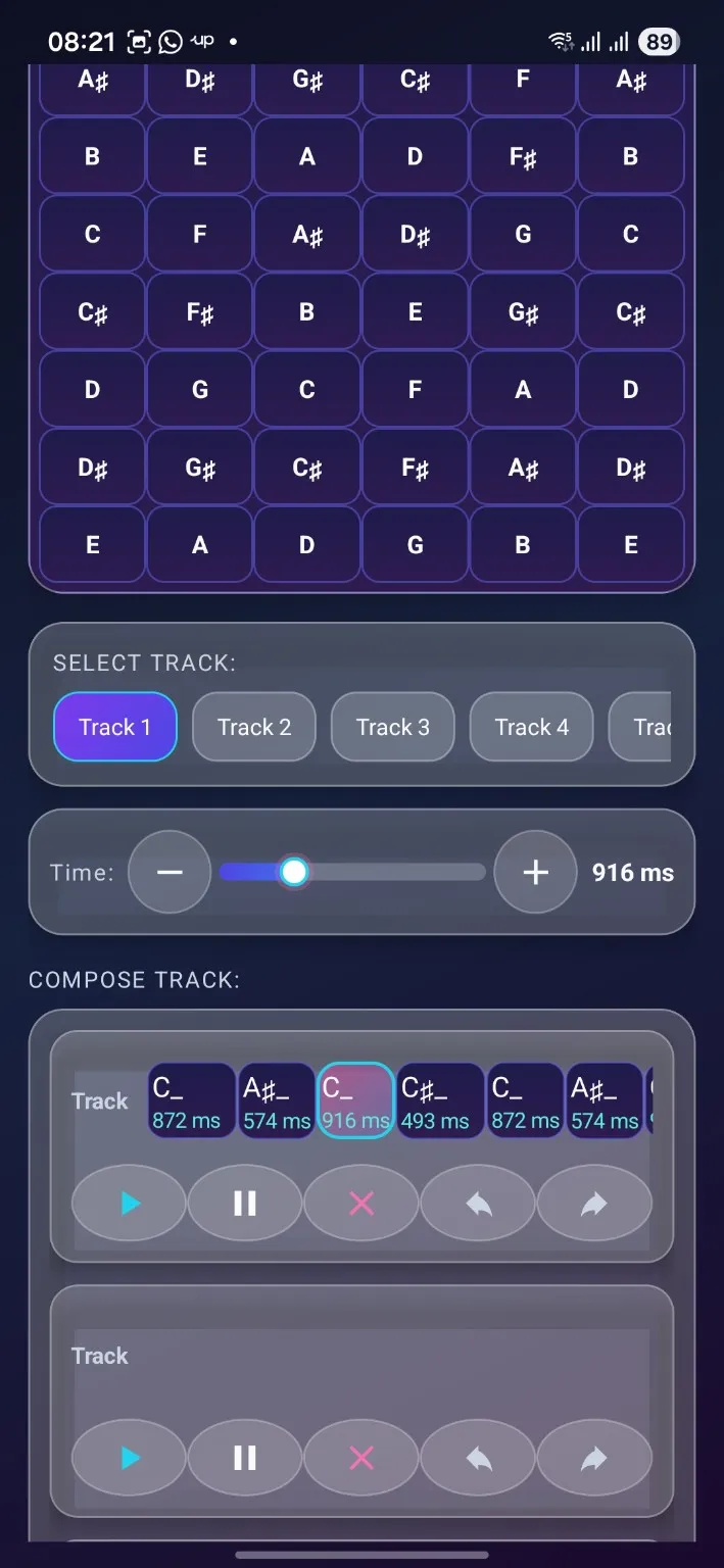 Pocket Music Composer Screenshot 3